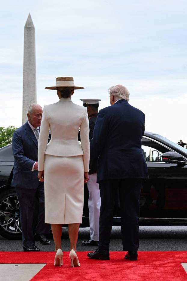 Britain's King Charles and Queen Camilla in the United States for state visit