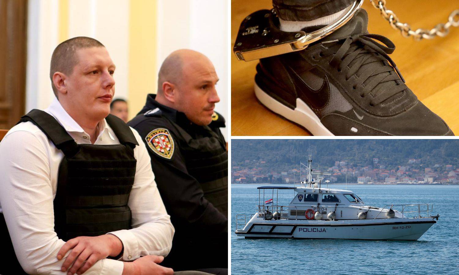Suđenje Tanaskoviću bliži se kraju, Županijski sud u Zadru čuvaju čak i policijski brodovi