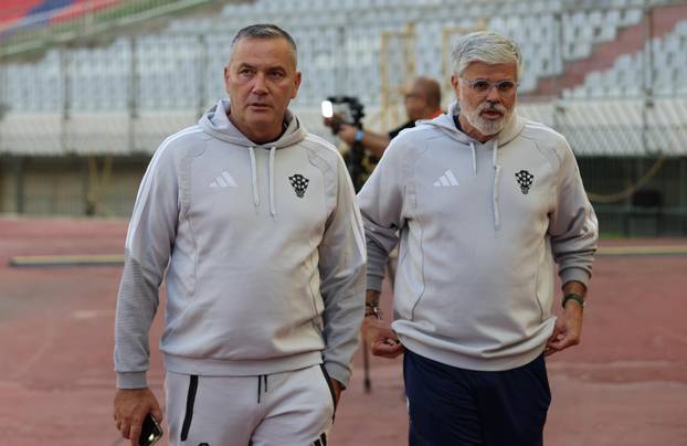 Split: Trening hrvatske nogometne reprezentacije uoči sutrašnje utakmice protiv Španjolske