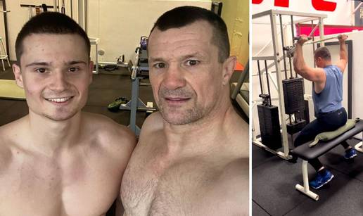 VIDEO Cro Cop bolji od dva profi borca, sin Ivan pokazao da 'krv nije voda' i podignuo čak 190 kg