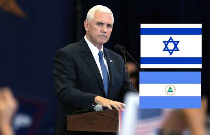 Objavio: 'SAD stoji uz Izrael' i postavio zastavu - Nikaragve