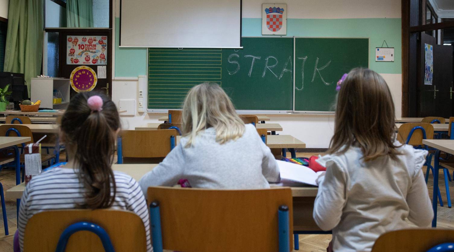 ZapoÄeo Å¡trajk uÄitelja i profesora u osnovnim i srednjim Å¡kolama