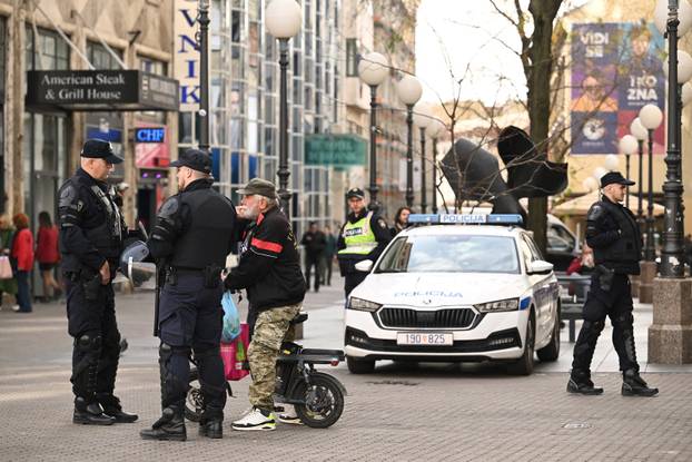 Zagreb: Centar grada prepun policije