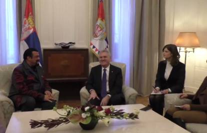 Njega nije ljubio triput: Srpski predsjednik ugostio je Seagala