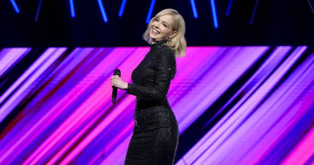 Zagreb: Nastup Jelene Rozge na dodjeli medijske nagrade "Večernjakova ruža" 