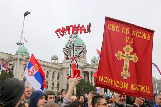 Počeo vjerojatno najveći prosvjed u povijesti Srbije "15 za 15"