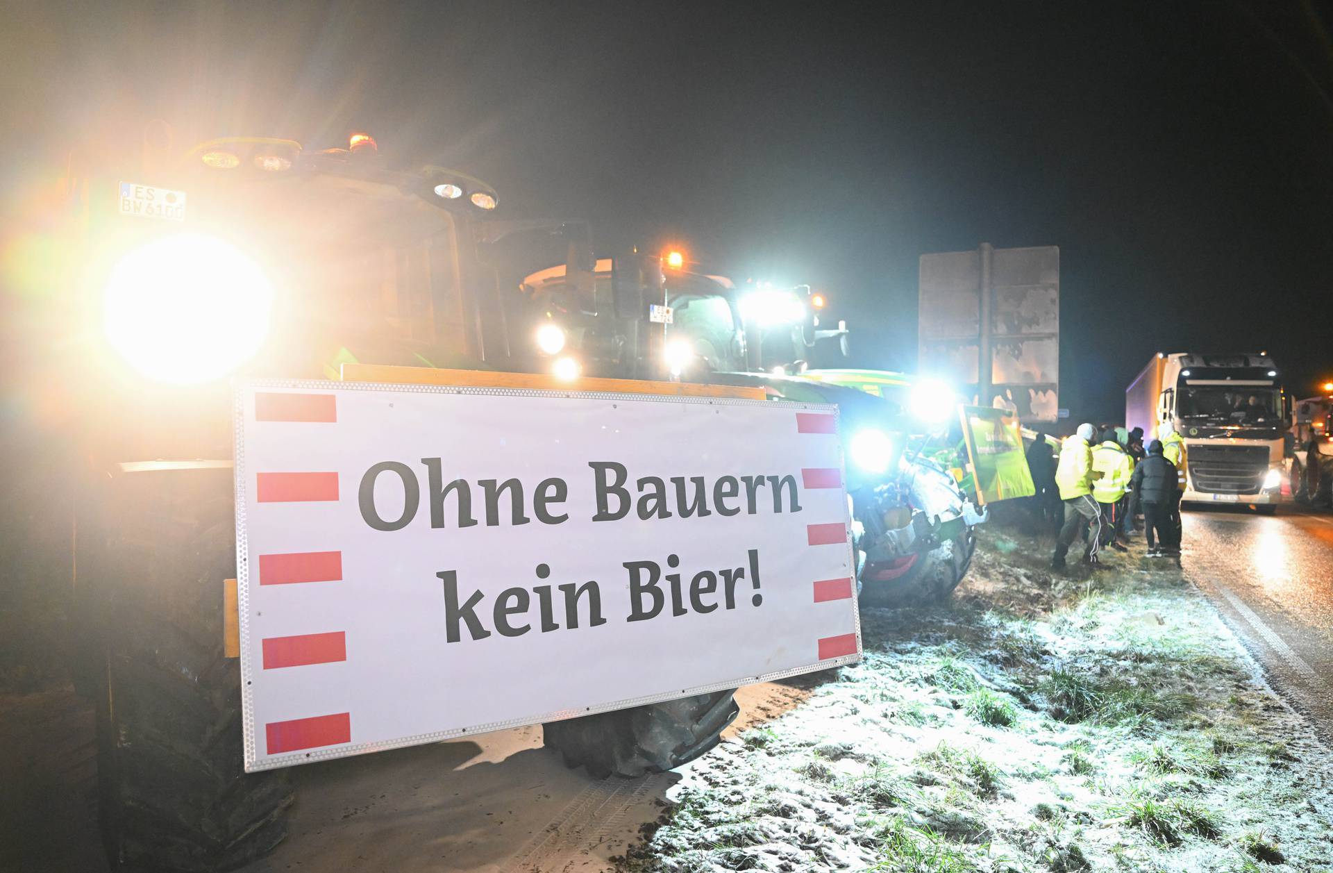 Farmer protests - Neuhausen