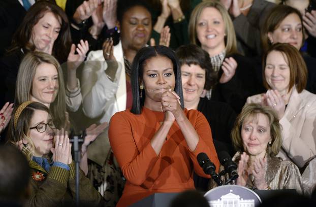 MIchelle Obama drži govor