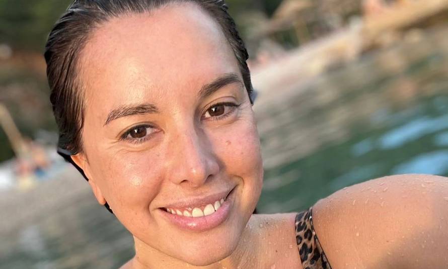 Mokra do kože i bez šminke! Nives se prisjetila vrelih dana