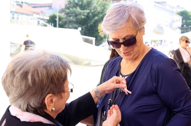 Šibenik: Obilježen Dan ruži?aste vrpce