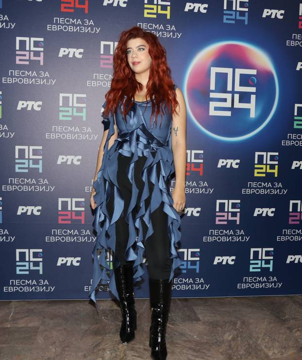 Beograd: Finalna večer festivala "Pesma za Evroviziju '24"