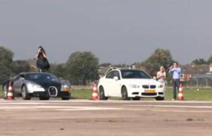 BMW M3 i Bugatti Veyron utrkivali se na street raceu 