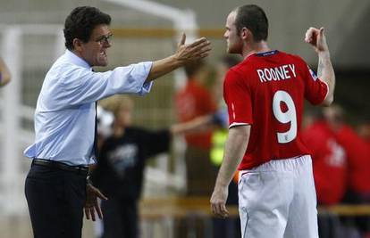 Capello: Neću zvati Rooneya ne bude li u dobroj formi