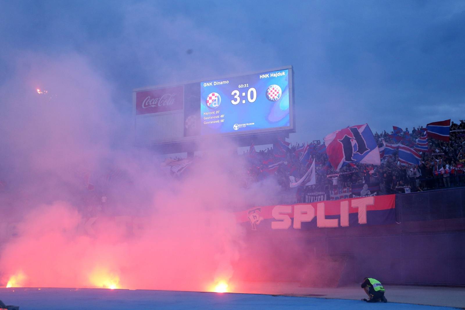 Zagreb: U posljednjem kolu HT Prve lige sastali se Dinamo i Hajduk