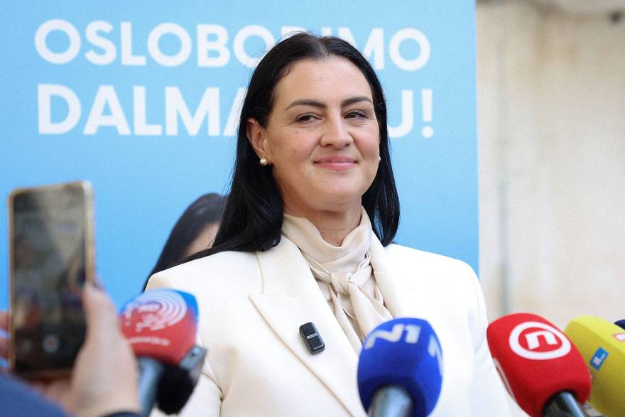 Split: Ivana Ninčević Lesandrić održala je konferencija za medije