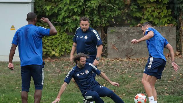 Zagreb: Trening nogometaša GNK Dinamo dan uoči sutrašnje utakmice s West Hamom