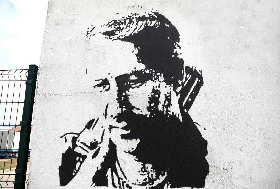 Mural u sjećanje na grad Vukovar u Vodicama