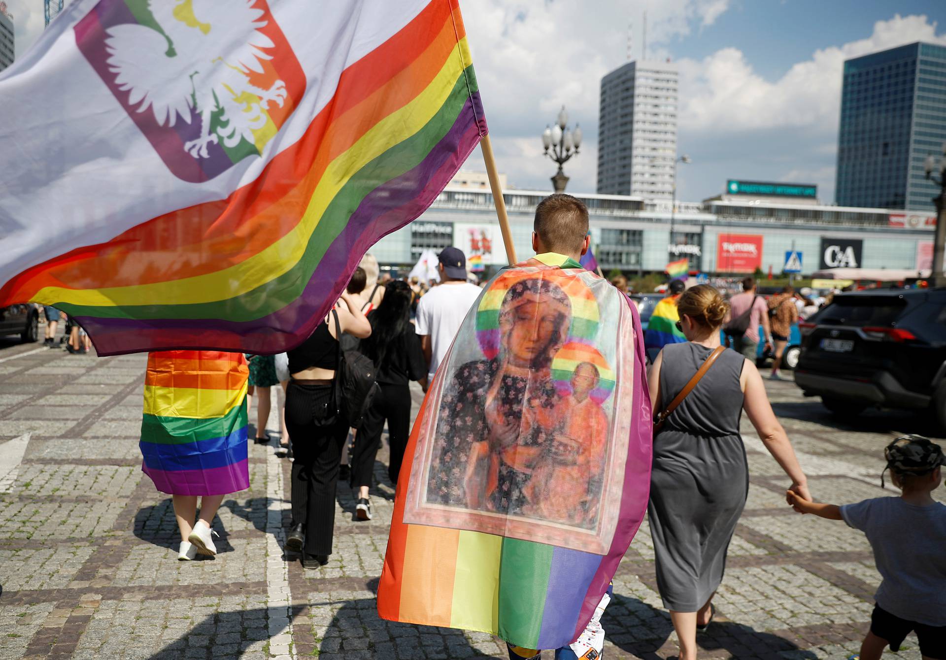 "Equality Parade" rally in support of the LGBT community, in Warsaw