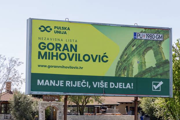 Predizborni Plakati u Puli i okolici