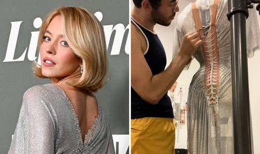 FOTO Više otkrila nego sakrila: Dizajner otkrio tajnu prozirne haljine Sydney Sweeney