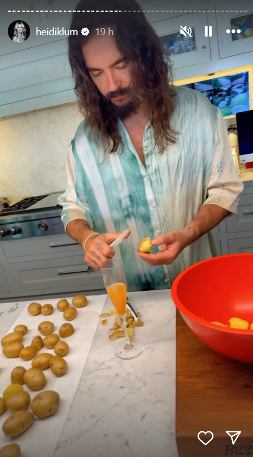 Heidi Klum je pokazala kako je slavila rođendan: Počastila se tortom i sunčala se u toplesu...