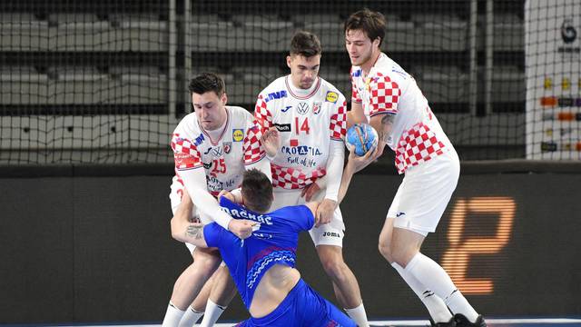 Varaždin: Hrvatska igra protiv Slovačke u EHF EURO Kupu
