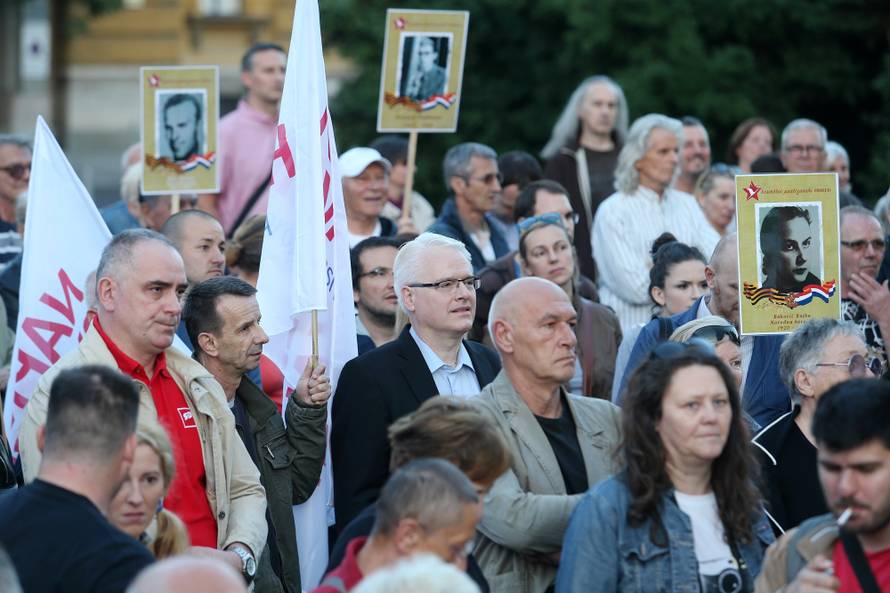 Skup: Dan antifašističke borbe obilježili na Trgu RH u Zagrebu