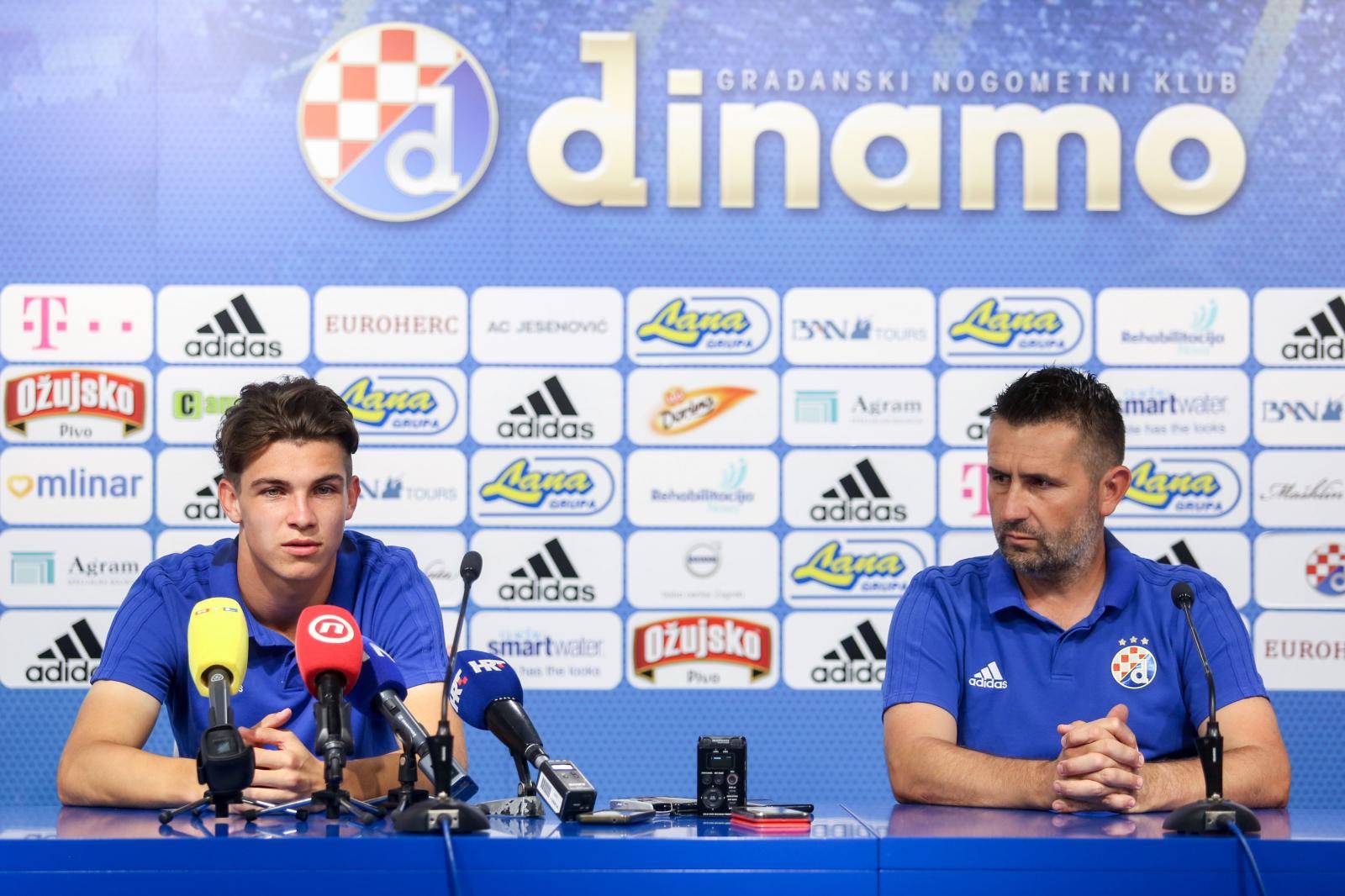Zagreb: Konferencija za medije trenera GNK Dinamo Nenada Bjelice