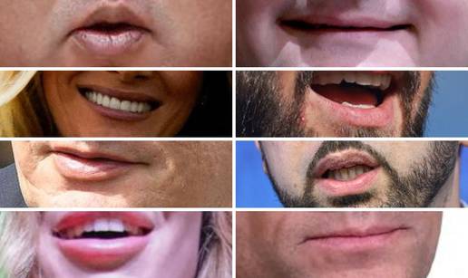 KVIZ Mo&zcaron;ete li prepoznati ove poznate samo po njihovim usnama?  Ima ih iz cijelog svijeta