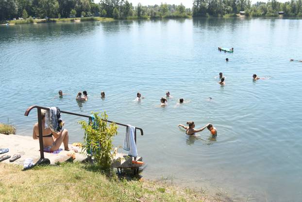 Koprivnica: Jezera Šoderica i Čingi Lingi, omiljena kupališta za Podravce i Bilogorce