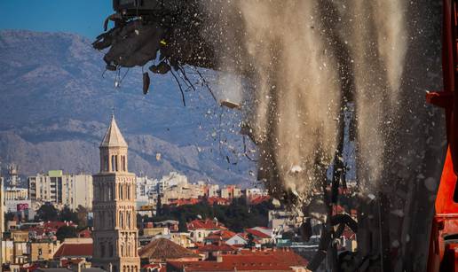 FOTO Hotel Marjan u Splitu ruši se kao kula od karata! Evo što je ostalo od kultnog hotela