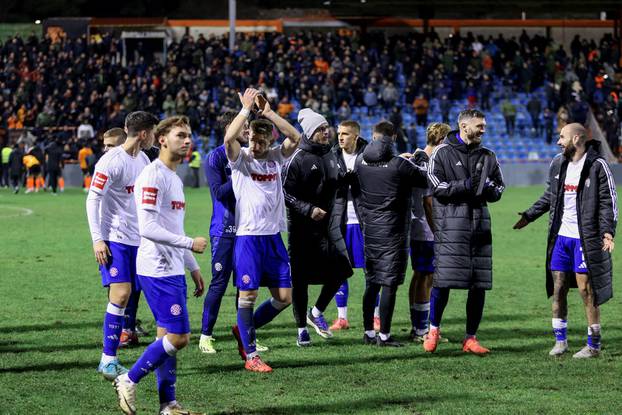 Šibenik: Šibenik i Hajduk sastali se u 18. kolu SuperSport HNL-a