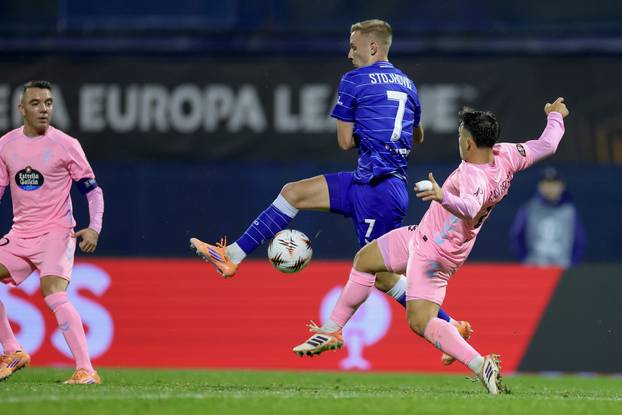 Zagreb: UEFA Europska liga, grupna faza, 4. kolo, GNK Dinamo - Celta Vigo