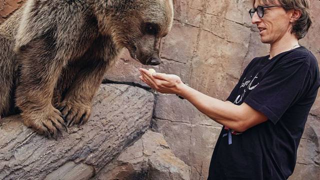 Luki medvjed jede iz ruke: Ovo su fotke od 500.000 lajkova...