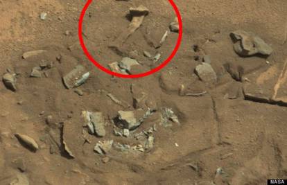 NASA-in rover je na površini Marsa našao bedrenu kost? 