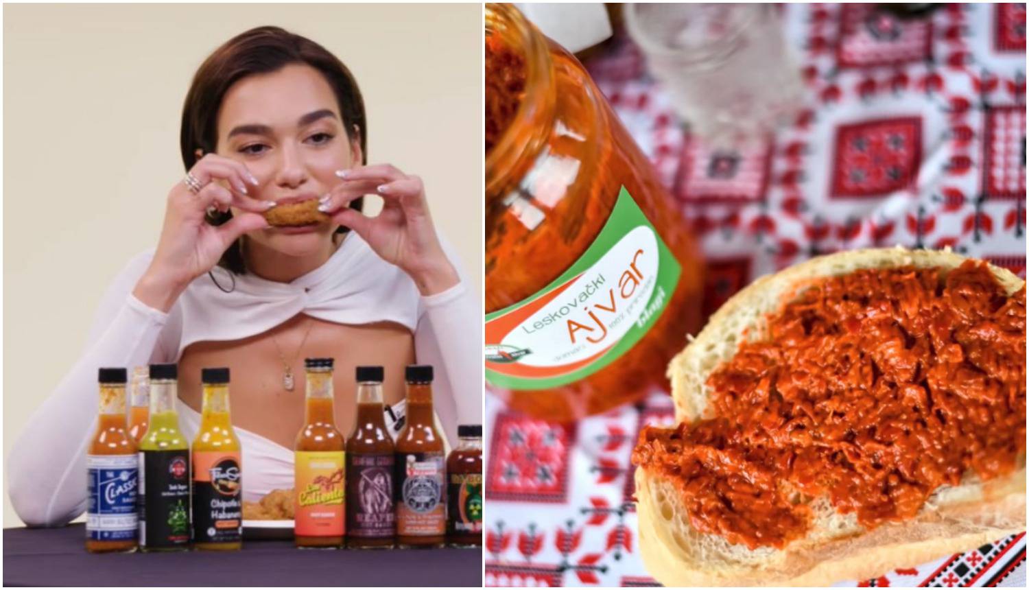 Dua Lipa razljutila Srbiju: Rekla da je ajvar proizvod iz Albanije