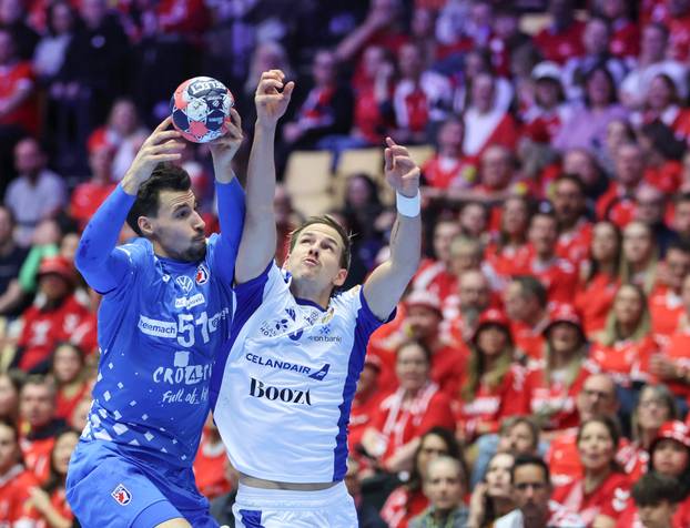 Susret Islanda i Hrvatske u utakmici za tre&cacute;e mjesto EHF Europskog prvenstva