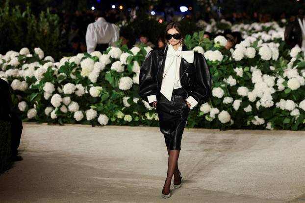 Yves Saint Laurent Womenswear Spring/Summer 2026 collection show during Paris Fashion Week
