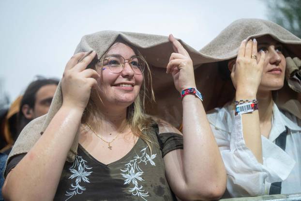 Zagreb: Keanu Reeves sa svojom grupom Dogstar nastupio na INmusic festivalu