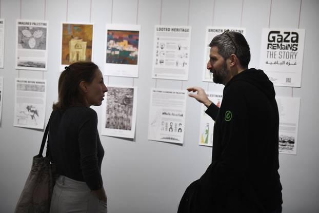 Zagreb: Otvorenje putujuće izložbe "Gaza Remains the Story"
