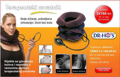 Isprobajte Neck Comforter terapeutski ovratnik dr. Hoa! 