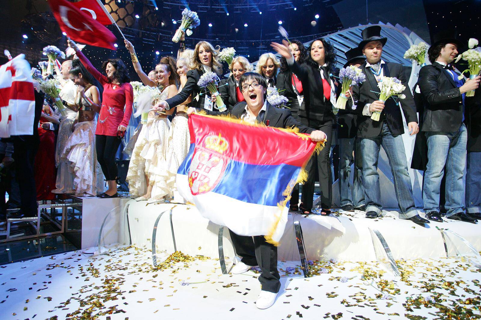 ARHIVA - Eurovizija 2007., Dado Topić i Dragonfly nisu se plasirali u finale, Marija Šerifović pobjednica