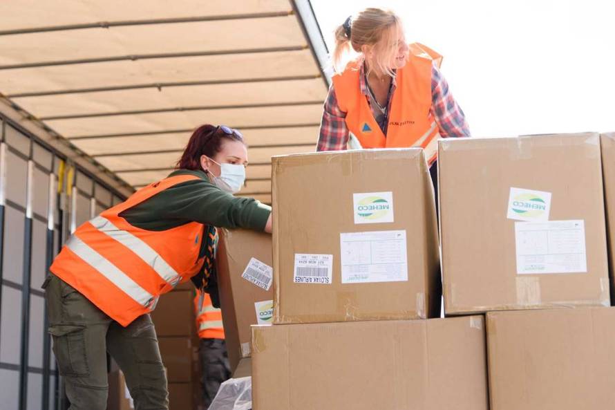 U iskrcaju medicinske opreme iz Kine sudjeluju i izviđači  RH
