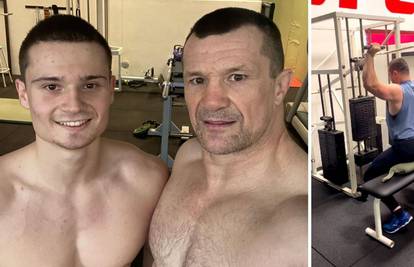 VIDEO Cro Cop bolji od dva profi borca, sin Ivan pokazao da 'krv nije voda' i podignuo čak 190 kg