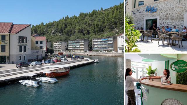 Hotel  u Obrovcu bio je uništen pa poplavljen i sada obnovljen