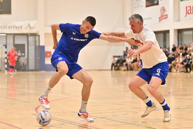 Makarska: Donatorska utakmica veterana Hajduk - Dinamo za Mladena Bartolovića