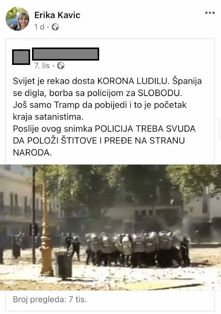 Zaposlenica ministarstva javno dijeli objave protiv cjepiva i o sotonistima: 'Znate tko su oni'