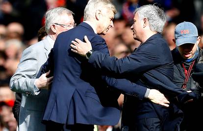 Naklon Old Trafforda Wengeru, Jose i Sir Alex počastili rivala