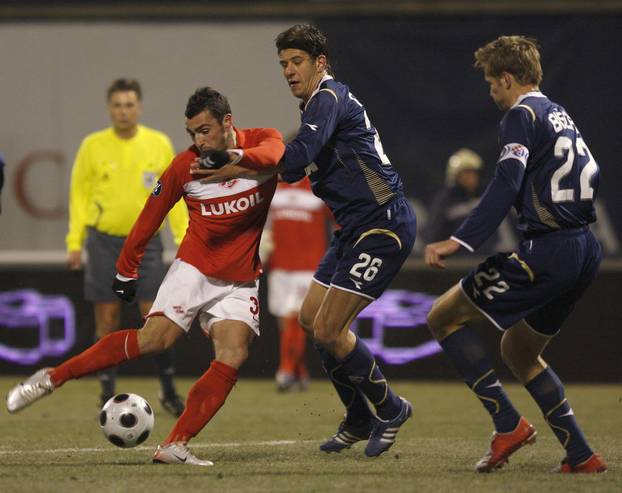 Zagreb: Liga UEFA, D skupina, 3. kolo, Dinamo - Spartak