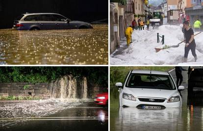 Oluja poplavila ceste u dijelu Njemačke, na jugu Francuske i u Švicarskoj tuča poharala sela